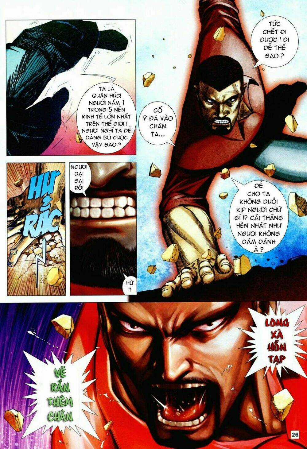 Long Hổ Soái Chapter 3 trang 23
