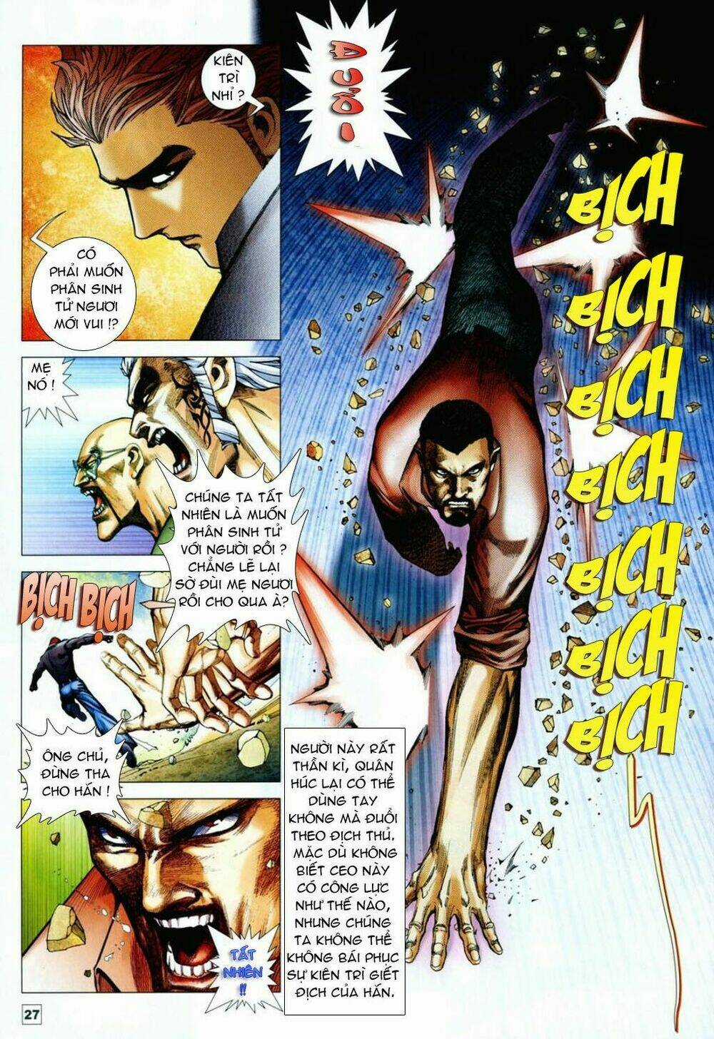 Long Hổ Soái Chapter 3 trang 24