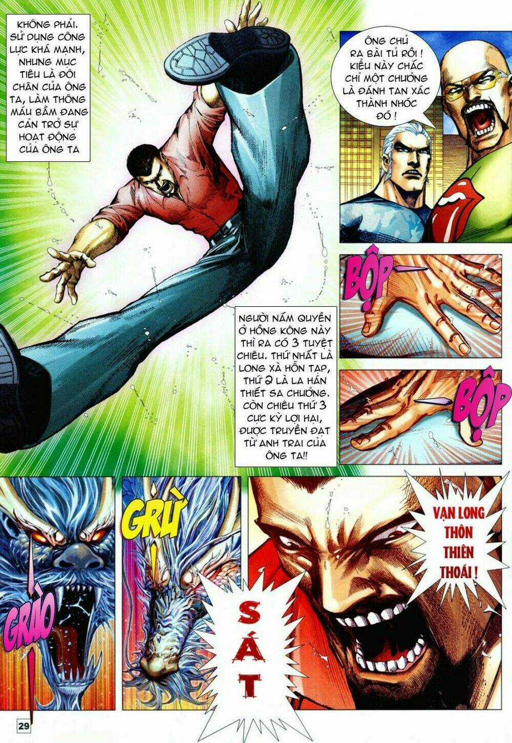 Long Hổ Soái Chapter 3 trang 26