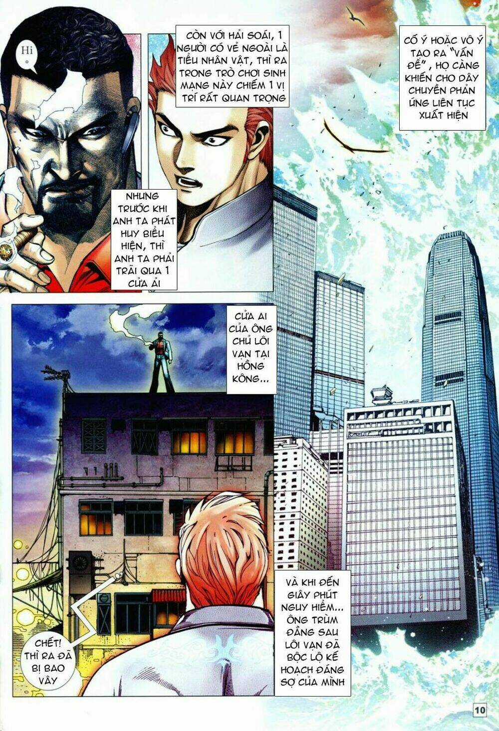 Long Hổ Soái Chapter 3 trang 8