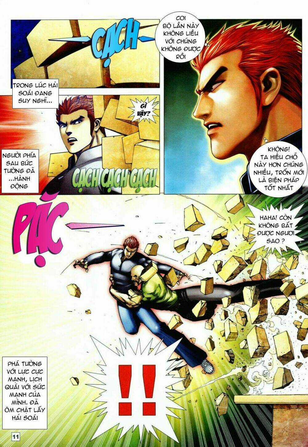 Long Hổ Soái Chapter 3 trang 9