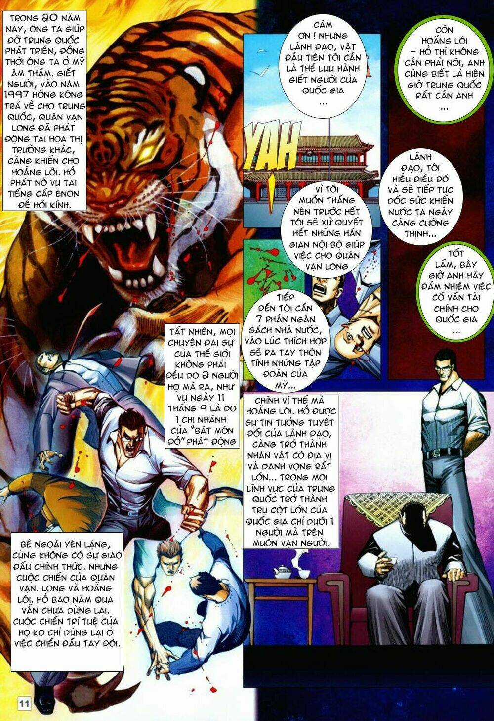 Long Hổ Soái Chapter 4 trang 10