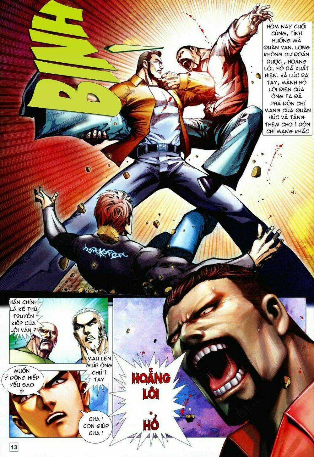 Long Hổ Soái Chapter 4 trang 12