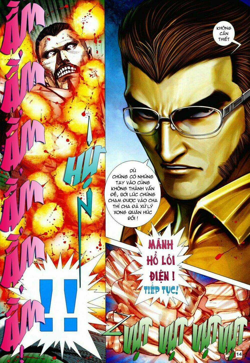 Long Hổ Soái Chapter 4 trang 13