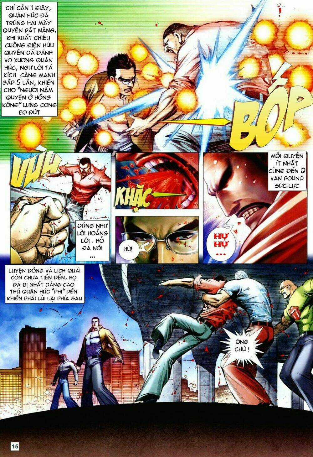 Long Hổ Soái Chapter 4 trang 14