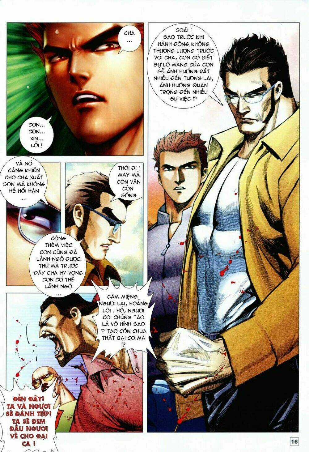 Long Hổ Soái Chapter 4 trang 15