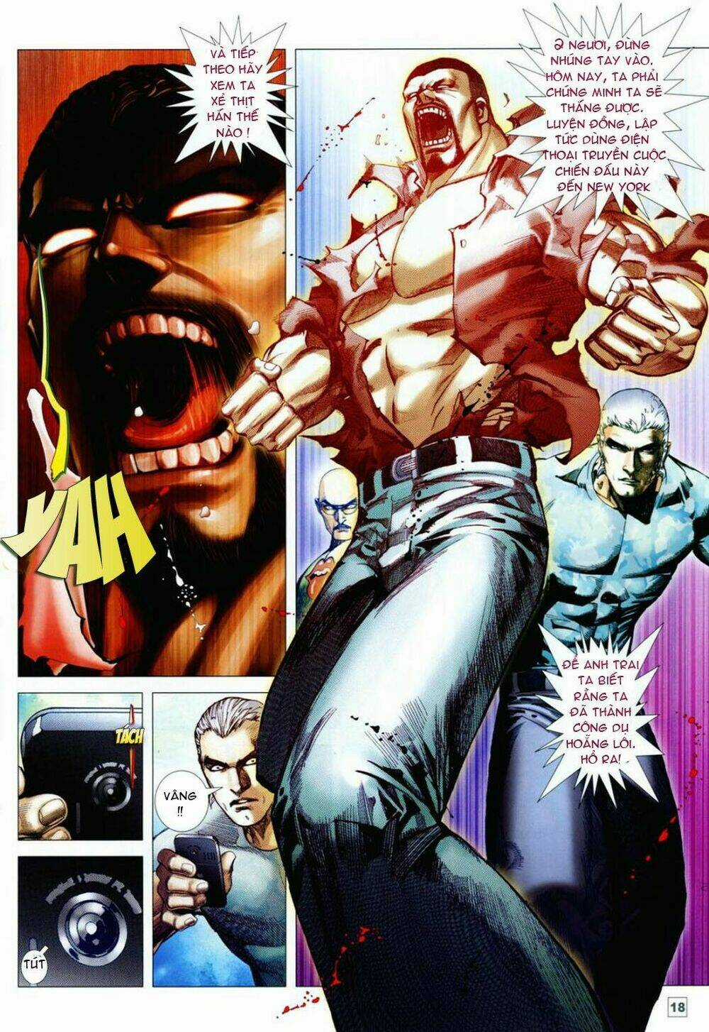 Long Hổ Soái Chapter 4 trang 17