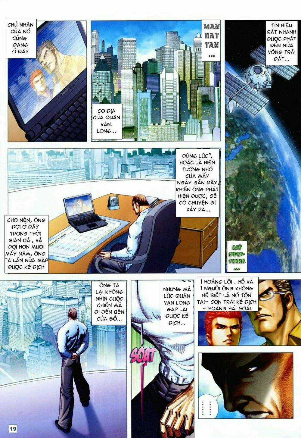 Long Hổ Soái Chapter 4 trang 18