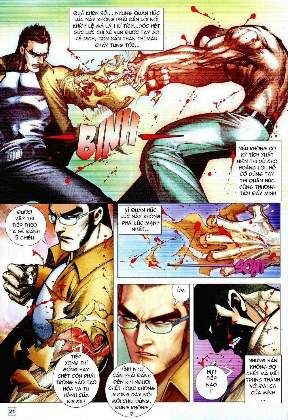 Long Hổ Soái Chapter 4 trang 20