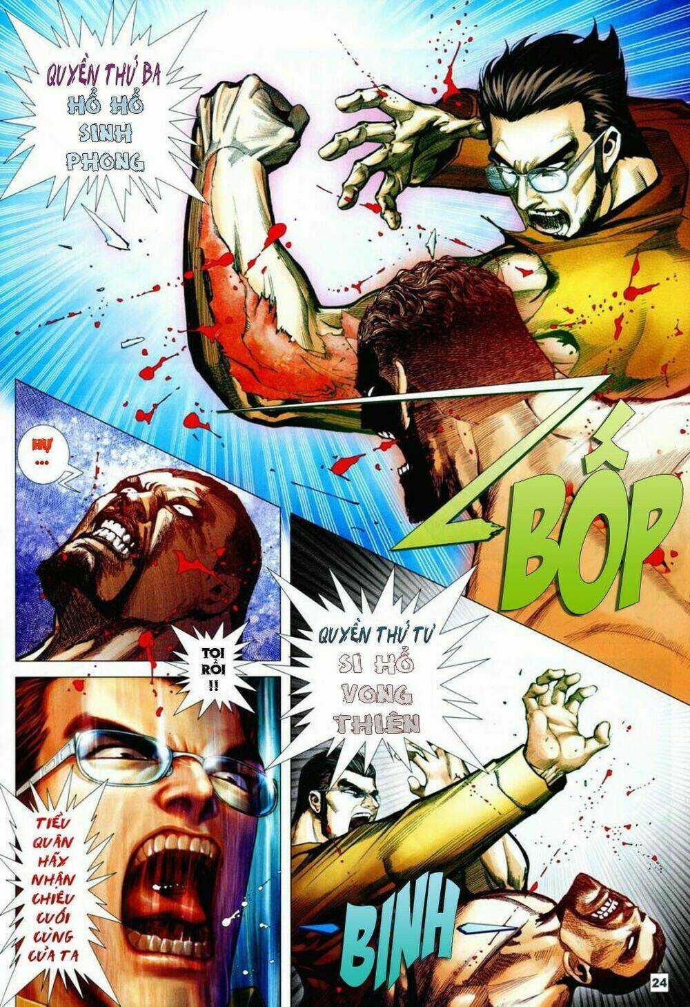 Long Hổ Soái Chapter 4 trang 23