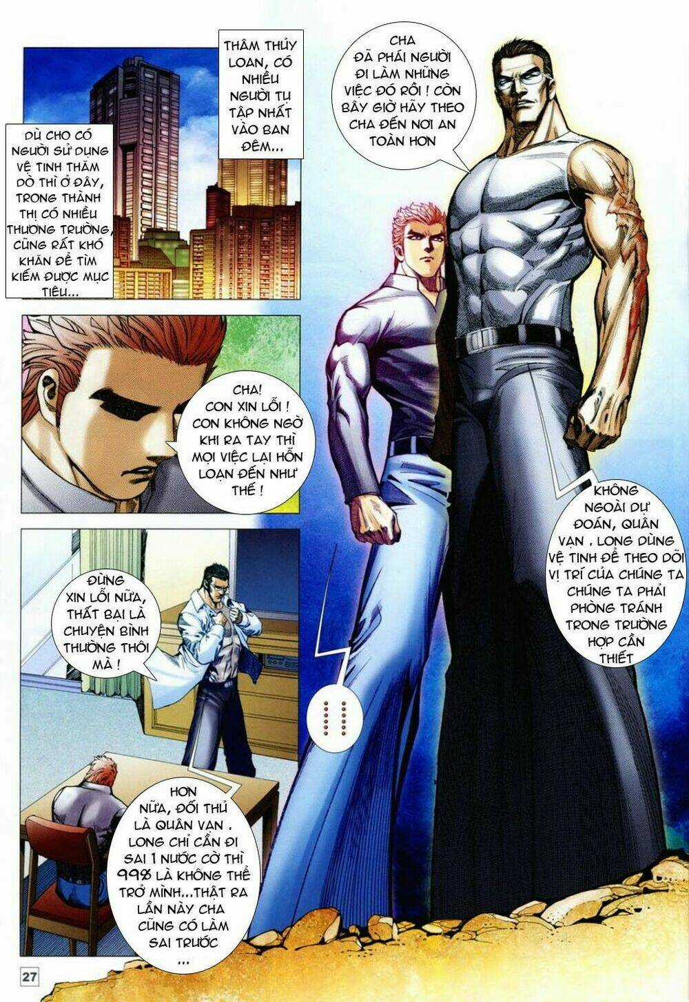 Long Hổ Soái Chapter 4 trang 26