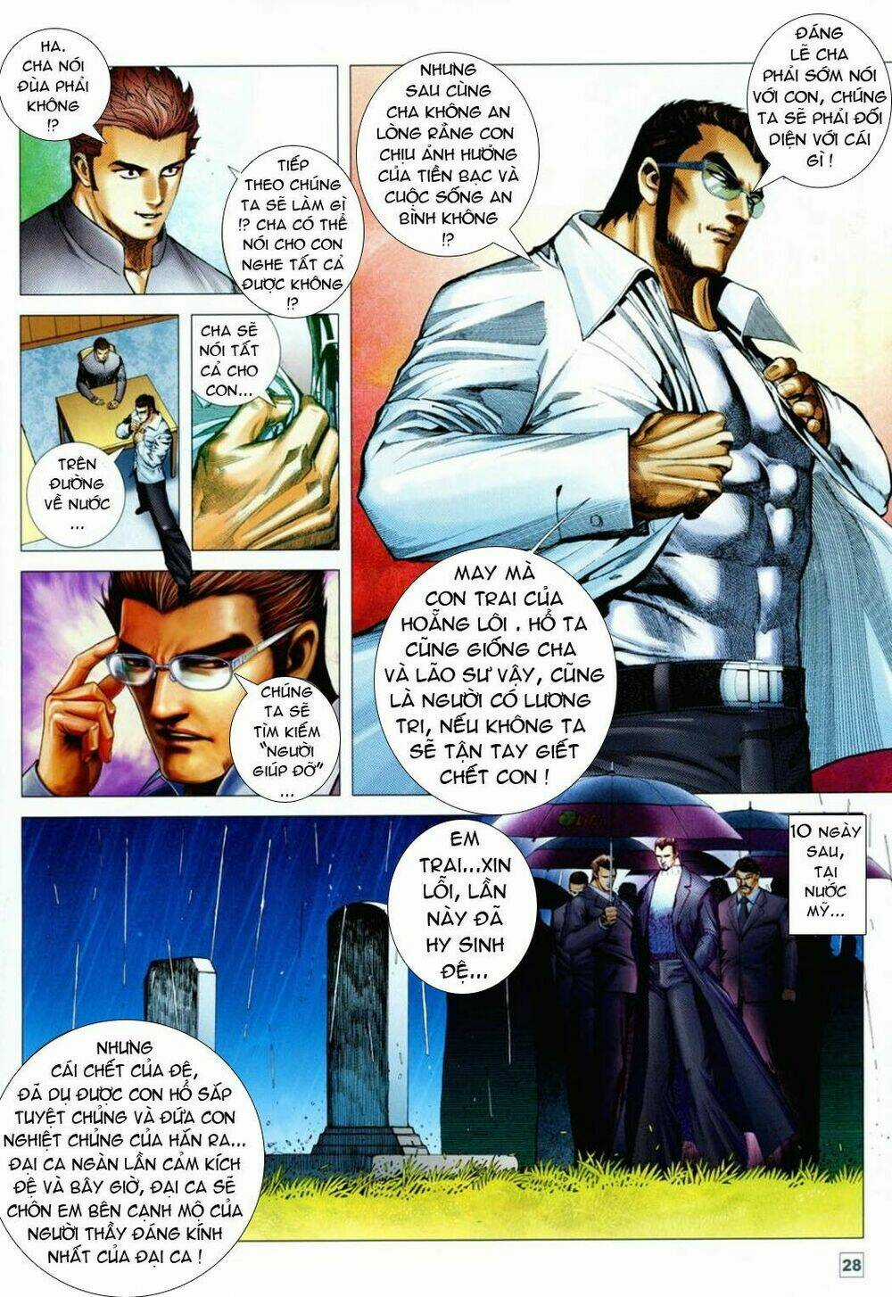 Long Hổ Soái Chapter 4 trang 27