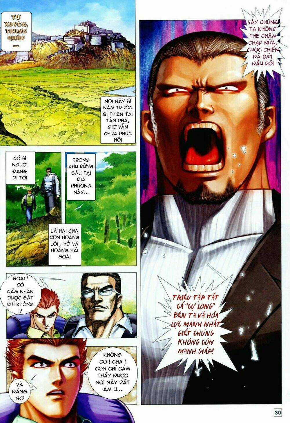 Long Hổ Soái Chapter 4 trang 29