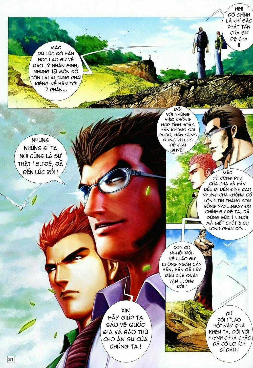 Long Hổ Soái Chapter 4 trang 30