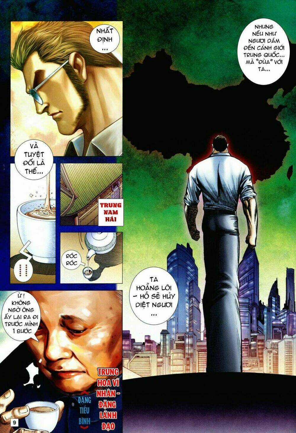 Long Hổ Soái Chapter 4 trang 8