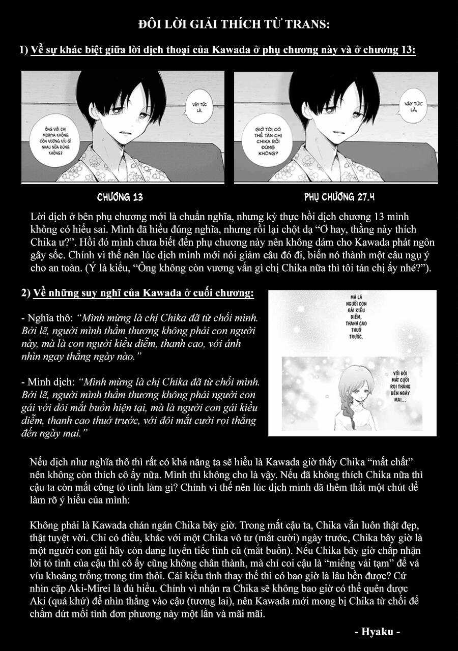 Lộng Lẫy Phút Lìa Đời Chapter 27.4 trang 40