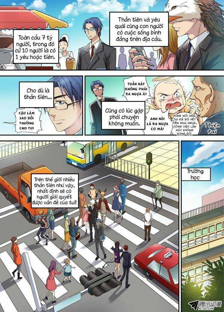 Long Vương Đi Học Chapter 1 trang 6