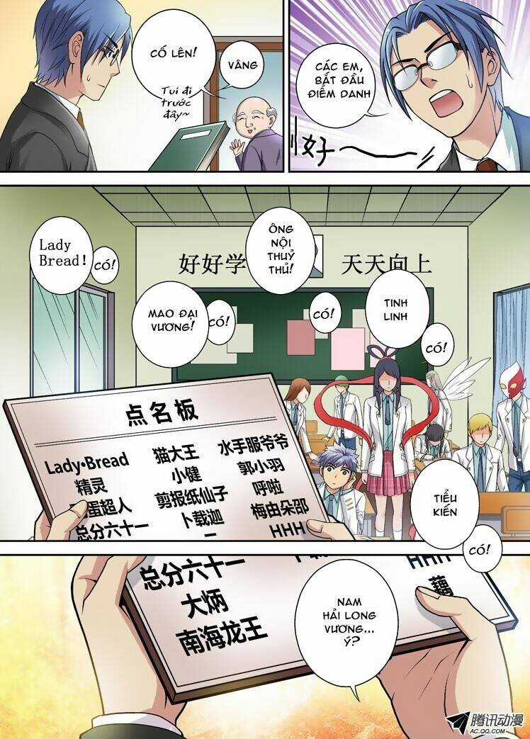 Long Vương Đi Học Chapter 1 trang 9