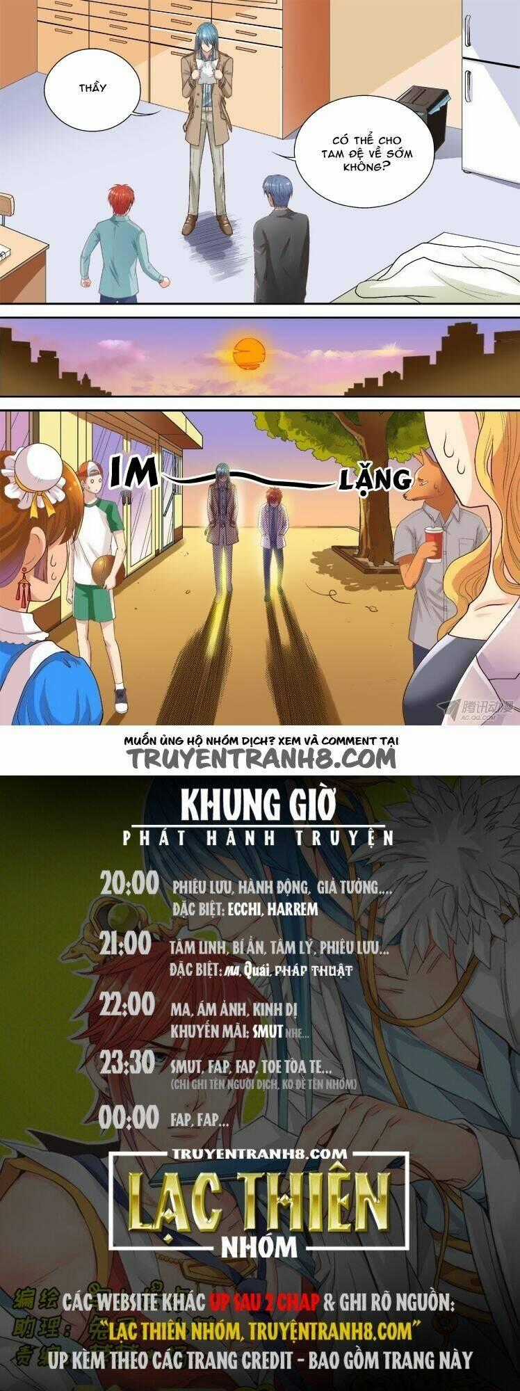 Long Vương Đi Học Chapter 13 trang 8