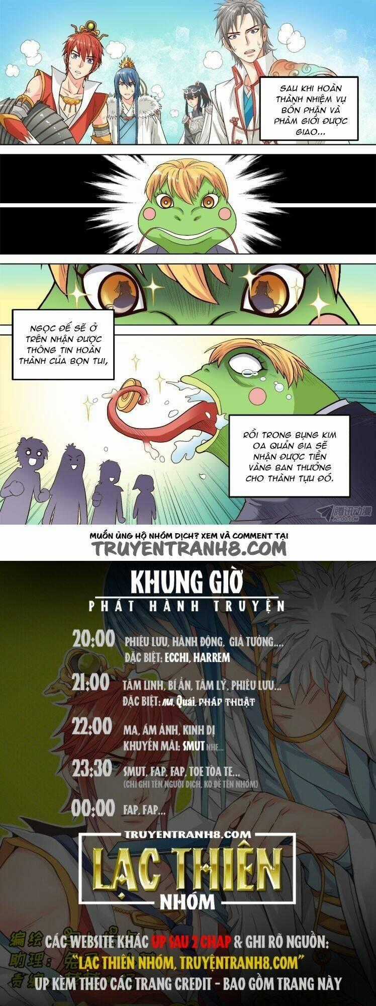 Long Vương Đi Học Chapter 14 trang 9