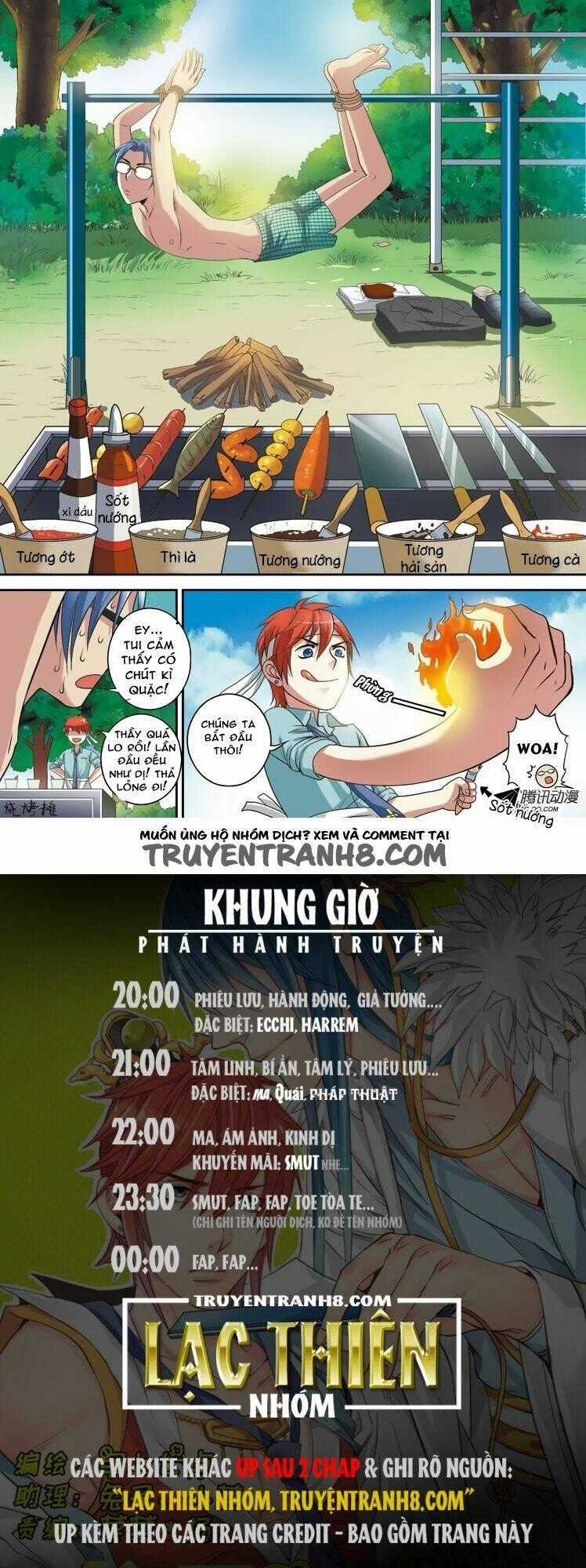 Long Vương Đi Học Chapter 2 trang 8