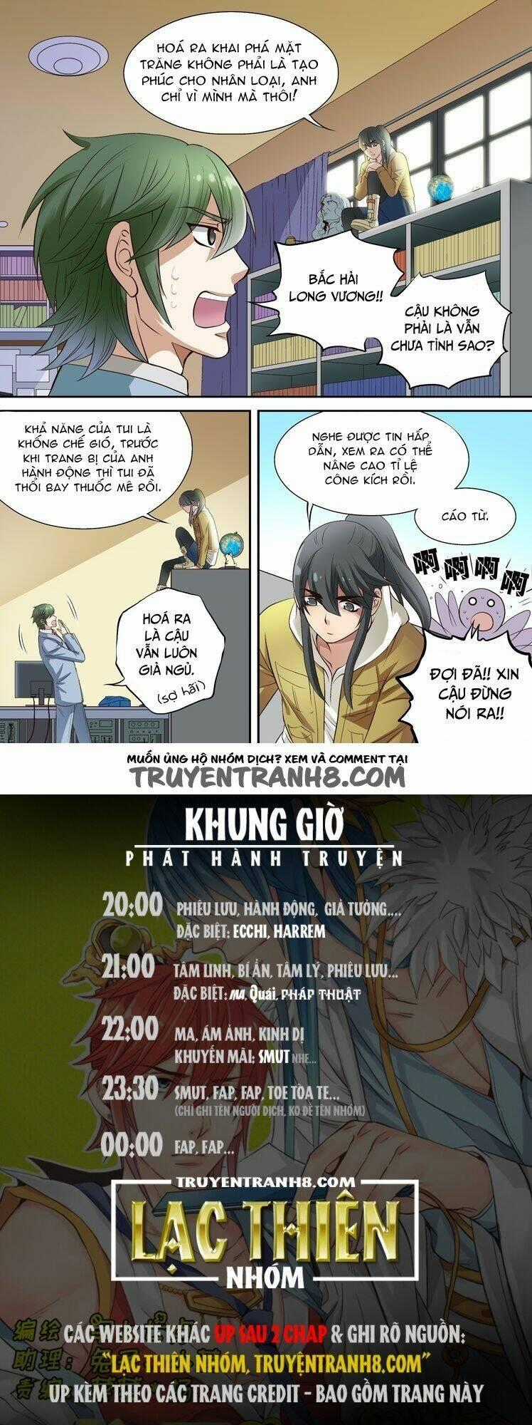 Long Vương Đi Học Chapter 28 trang 8