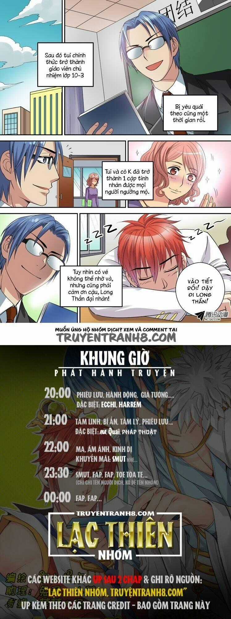 Long Vương Đi Học Chapter 4 trang 9