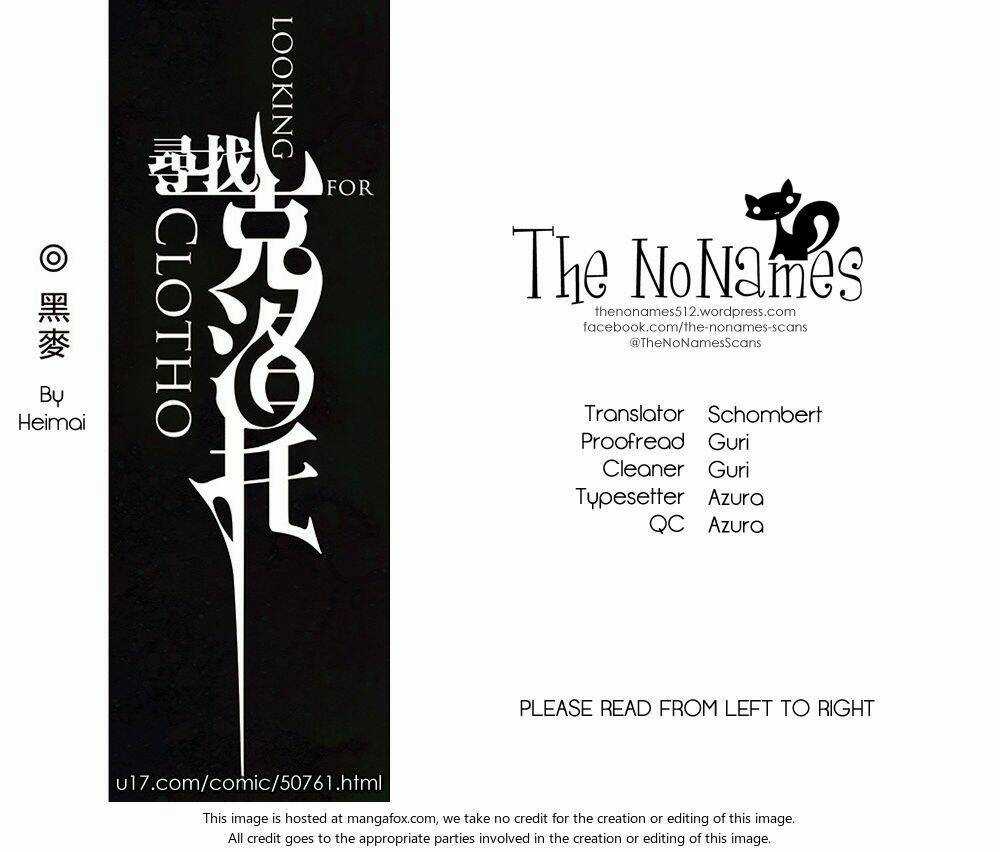 LOOKING FOR CLOTHO Chapter 1 trang 2