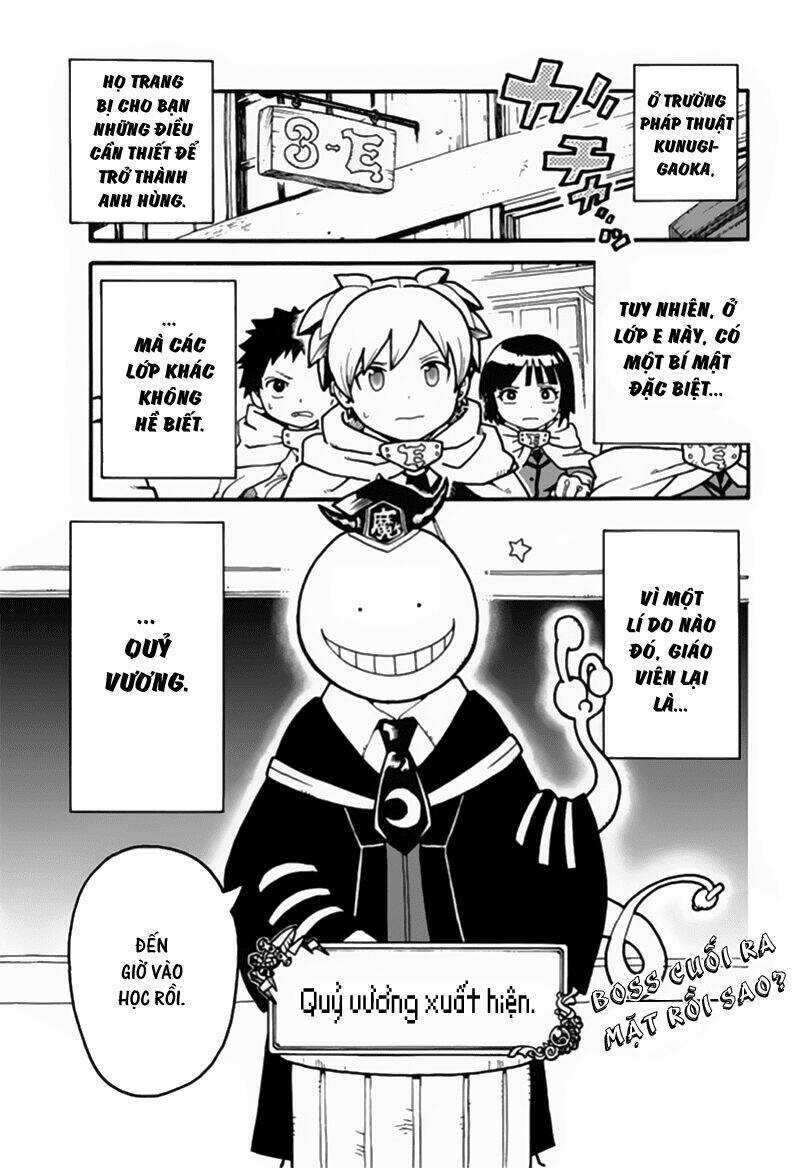 Lớp học ám sát: Thầy giáo bạch tuộc Chapter 1 trang 2