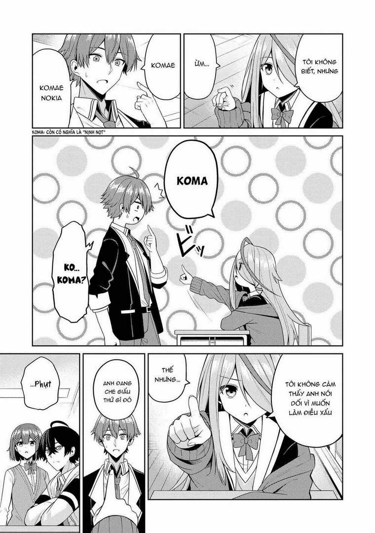 Lớp học đề cao gương mặt đẹp Chapter 3.1 trang 12