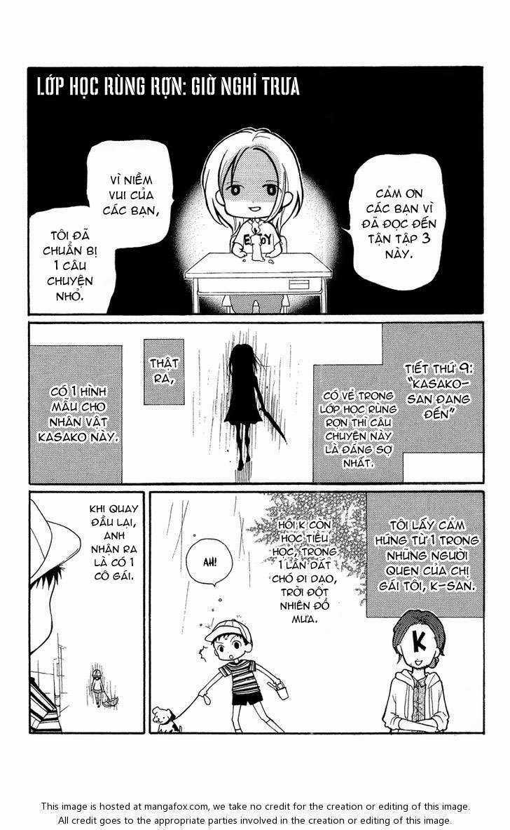 Lớp Học Rùng Rợn Chapter 12.6 trang 59