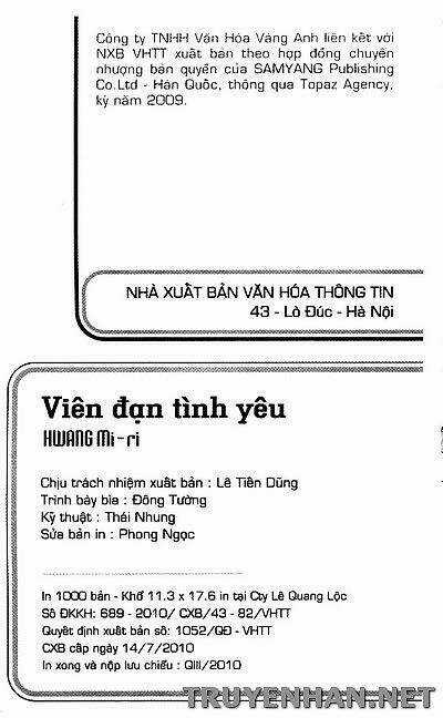 Love Bullet Chapter 32 trang 3