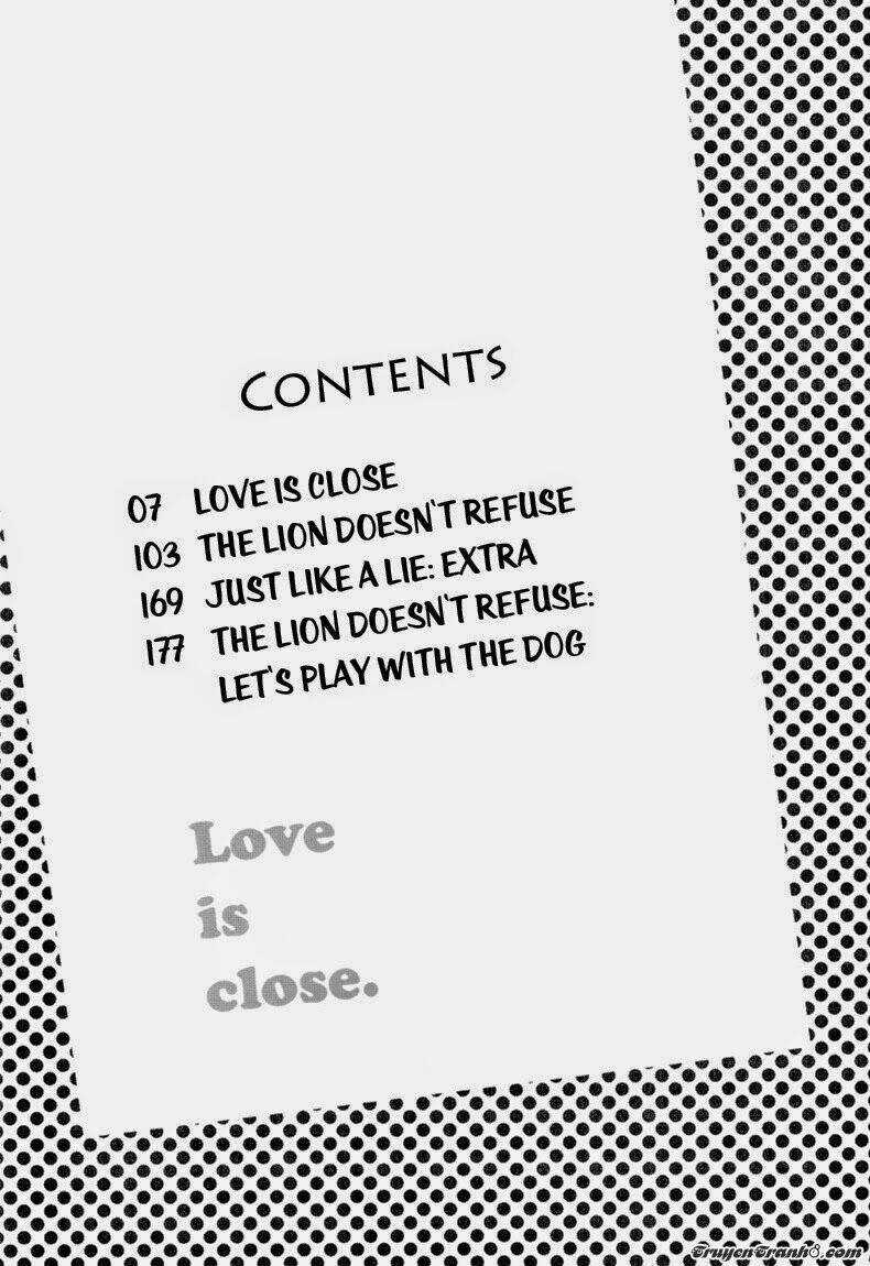 Love Is Close Chapter 1 trang 7