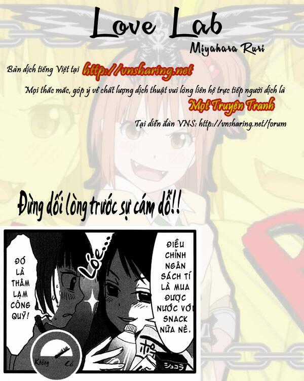 Love Lab Chapter 0 trang 8