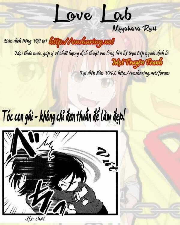Love Lab Chapter 1 trang 13