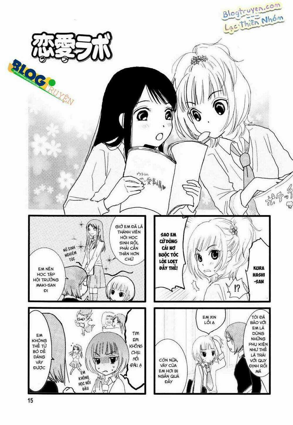 Love Lab Chapter 3 trang 4