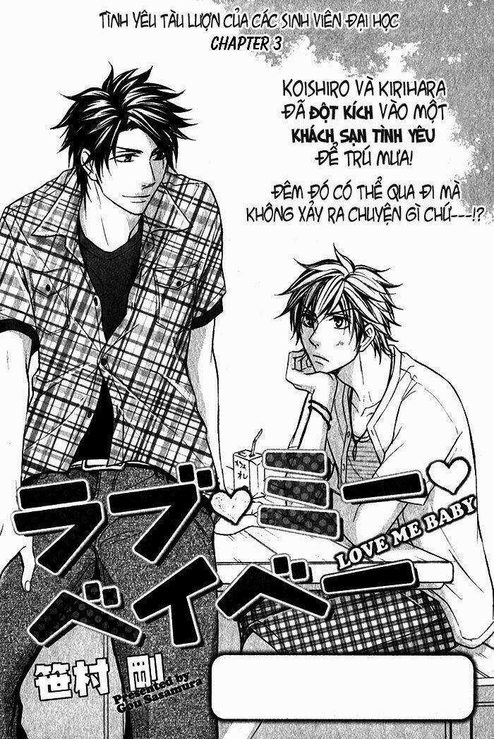 Love Me Baby Chapter 3 trang 2