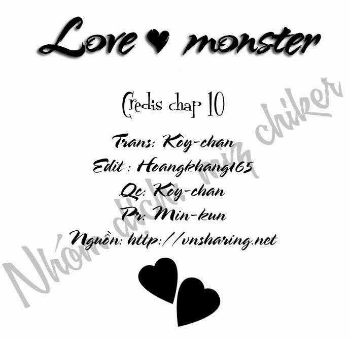 Love Monster Chapter 10 trang 27