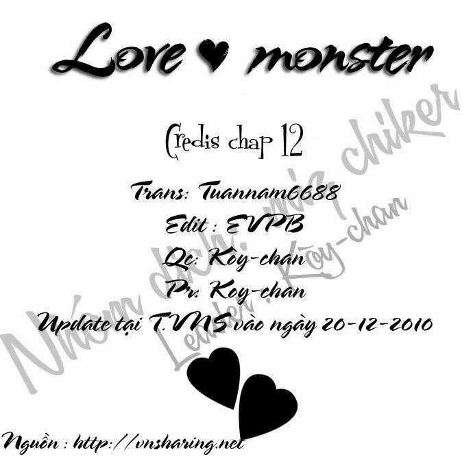 Love Monster Chapter 12 trang 25