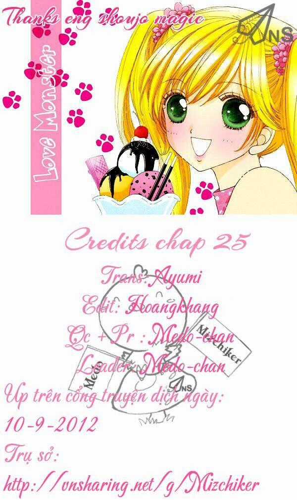 Love Monster Chapter 25 trang 26