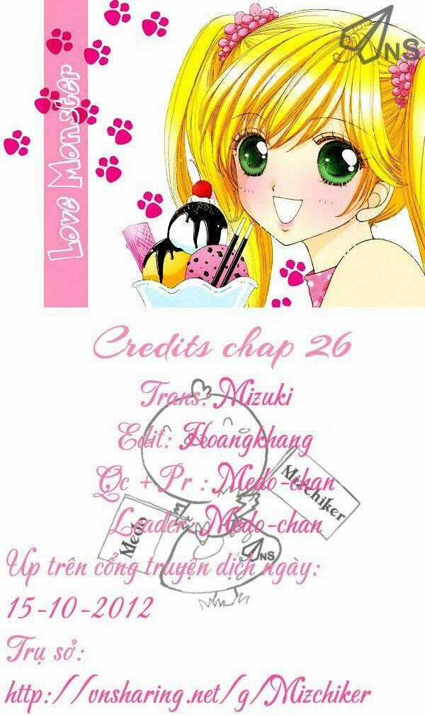 Love Monster Chapter 26 trang 26