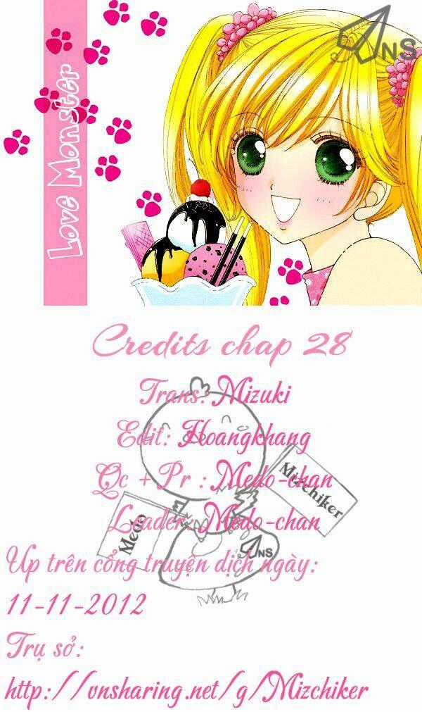 Love Monster Chapter 28 trang 28