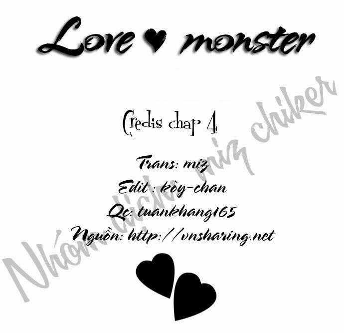 Love Monster Chapter 4 trang 25