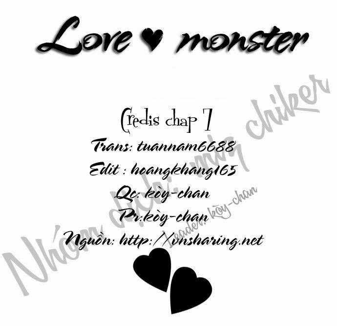 Love Monster Chapter 7 trang 25