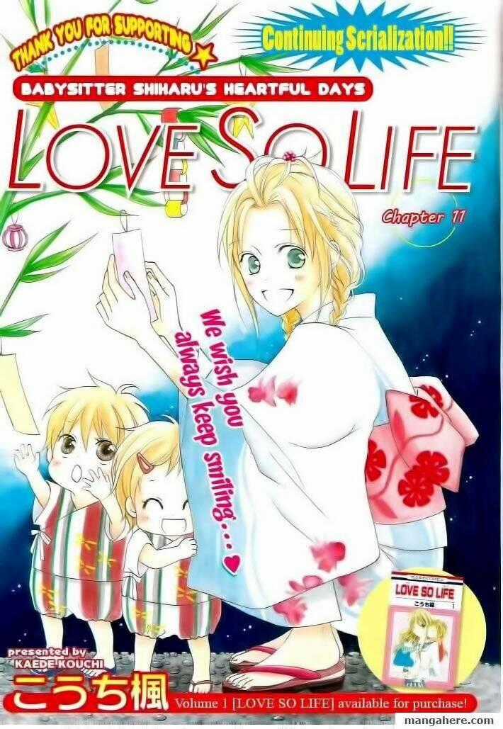 Love So Life Chapter 11 trang 1