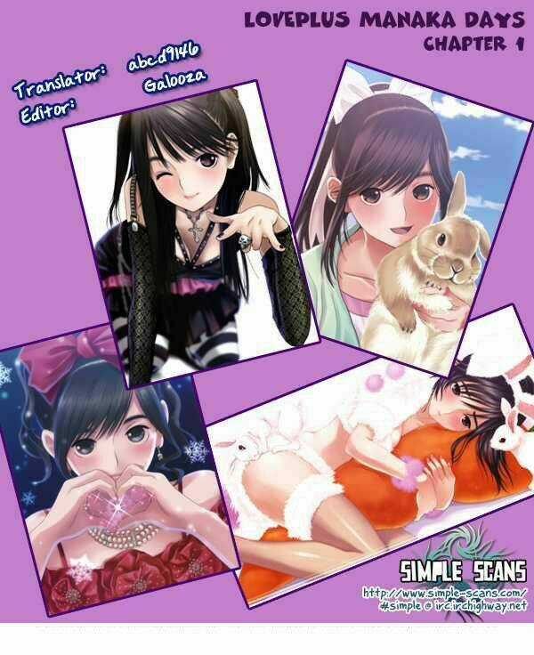 LovePlus: Manaka Days Chapter 1 trang 36
