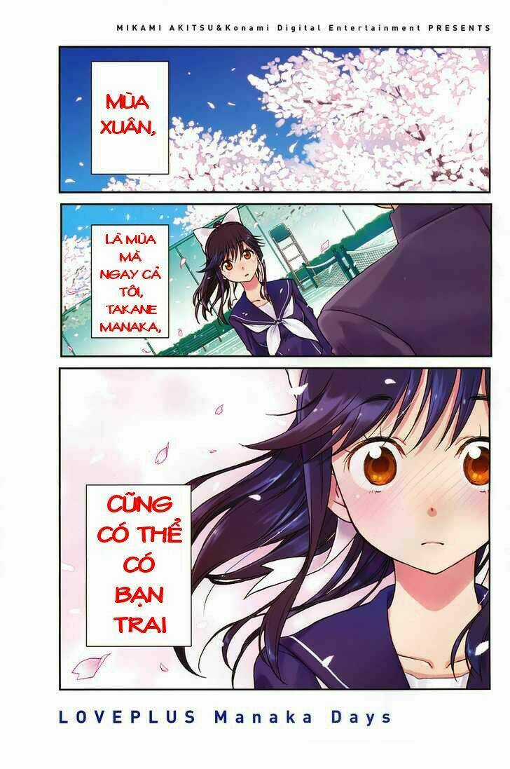 LovePlus: Manaka Days Chapter 1 trang 8