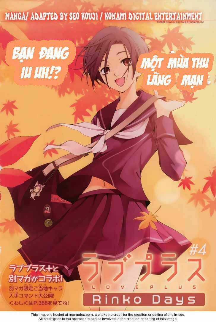 Loveplus Rinko Days Chapter 4 trang 2