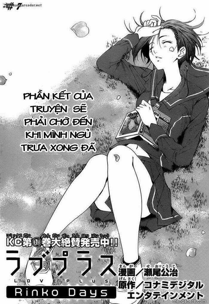 Loveplus Rinko Days Chapter 7 trang 3