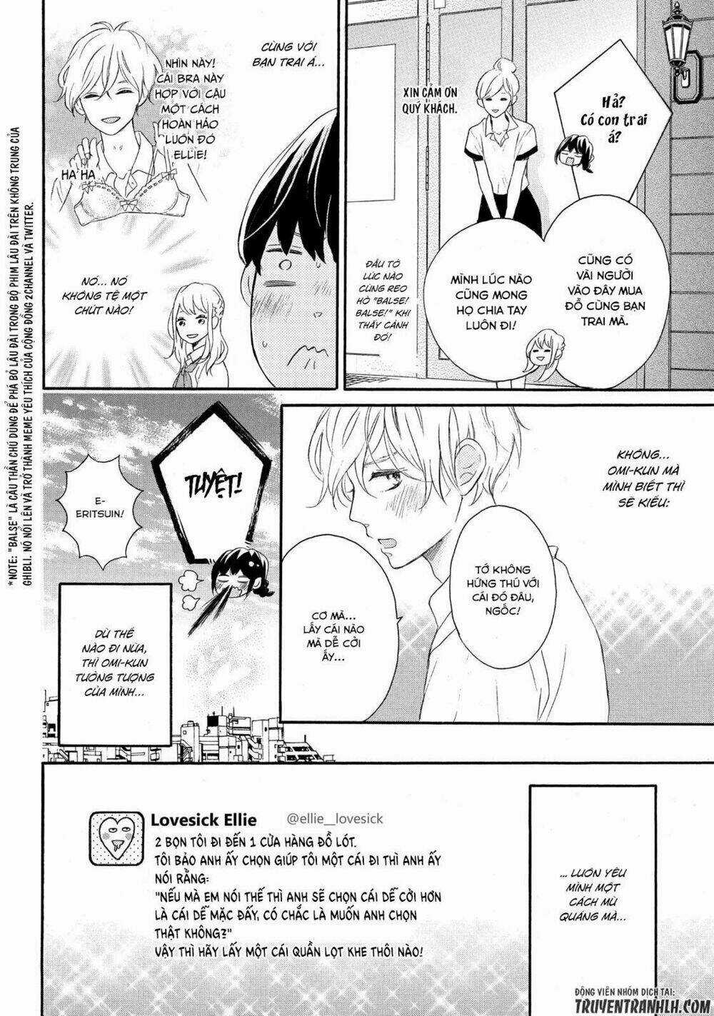 Lovesick Ellie Chapter 3 trang 10